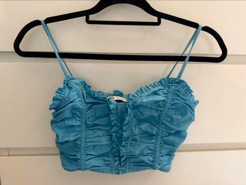 TOP Zara bleu taille S beschikbaar voor biedingen