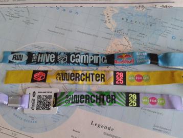3x bandje Werchter 2025 beschikbaar voor biedingen