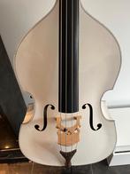 Contrabas met pickup, draagzak, strijkstok én statief, Enlèvement, Utilisé, Contrebasse 3/4