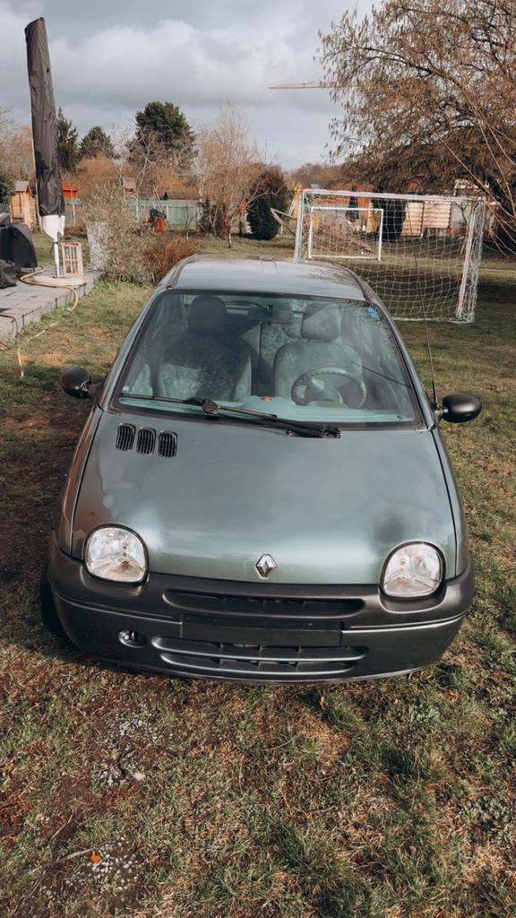 Renault Twingo 2005 – 126000 km, Autos, Renault, Particulier, Twingo, Essence, Berline, 3 portes, Boîte manuelle, Vert, Bleu, Tissu