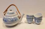 Chinese theepot + 6 kopjes, Huis en Inrichting, Keuken | Servies, Ophalen of Verzenden