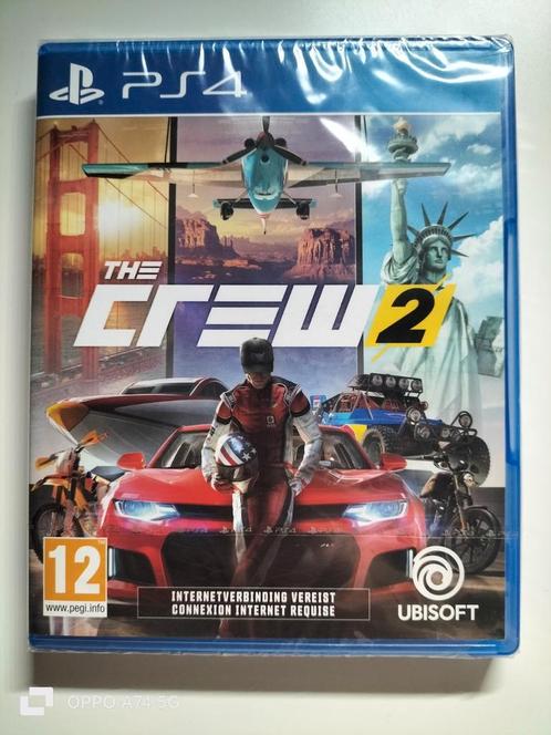 The Crew 2 (PS4), Games en Spelcomputers, Games | Sony PlayStation 4, Nieuw, Racen en Vliegen, Vanaf 12 jaar, Online, Ophalen of Verzenden