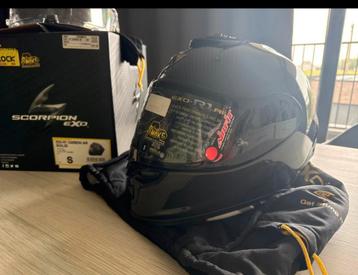 Scorpion helm carbon evo beschikbaar voor biedingen