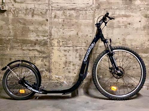 Footbike met grote wielen, Fietsen en Brommers, Steps, Gebruikt, Gewone step, Ophalen