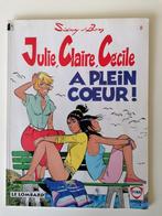 Julie, Claire, Cécile - A plein coeur ! - DL1993 Fina (Pub), Sidney & Bom, Ophalen of Verzenden, Zo goed als nieuw, Eén stripboek