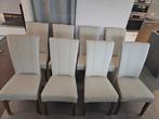 Henders & Hazel 8 beige eetkamerstoelen, Huis en Inrichting, Stoelen, Ophalen, Gebruikt, Overige kleuren, Tijdloos