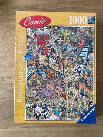 Lot de 4 puzzle (2 de 1000 pièces et 2 de 500 pièces), Enlèvement, 500 à 1500 pièces, Comme neuf, Puzzle