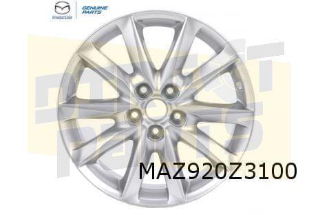 Mazda 3 velg alu. 7J x 18" (silver) Origineel! 9965337080, Auto-onderdelen, Banden en Velgen, Band(en), Personenwagen, Nieuw, Verzenden