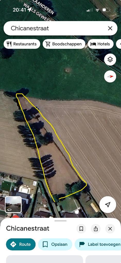 Prairie avec écurie à louer à Houthem, Animaux & Accessoires, Box & Pâturages, Mise à l'étable, 1 cheval ou poney