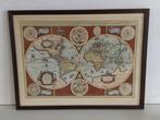 Geografische kaart Nova Totius Terrarum Orbis, Antiquités & Art, Enlèvement ou Envoi