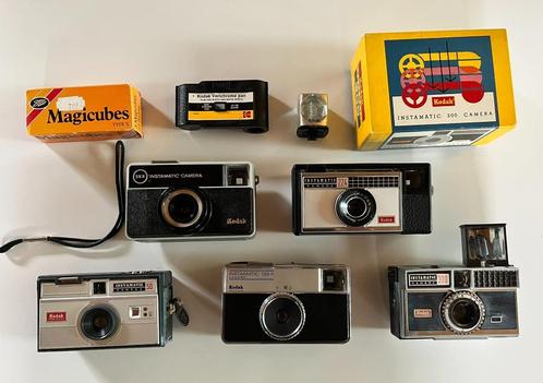 5 Kodak Instamatics deco  (1960-1970), TV, Hi-fi & Vidéo, Appareils photo analogiques, Utilisé, Kodak, Enlèvement ou Envoi