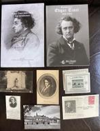 Lot over toondichter EDGAR TINEL 1854 - 1912, Livres, Musique, Artiste, Utilisé, Enlèvement ou Envoi