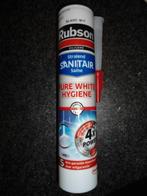 rubson stralend sanitair silicone wit. Pure white hygiene, Nieuw, Ophalen of Verzenden