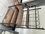 Hout/metalen open kast (voor binnen of buiten), Huis en Inrichting, Kasten | Overige, Ophalen, Gebruikt