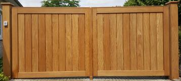 houten poort, Tuin en Terras, Ophalen, Nieuw, 150 tot 200 cm, Hout