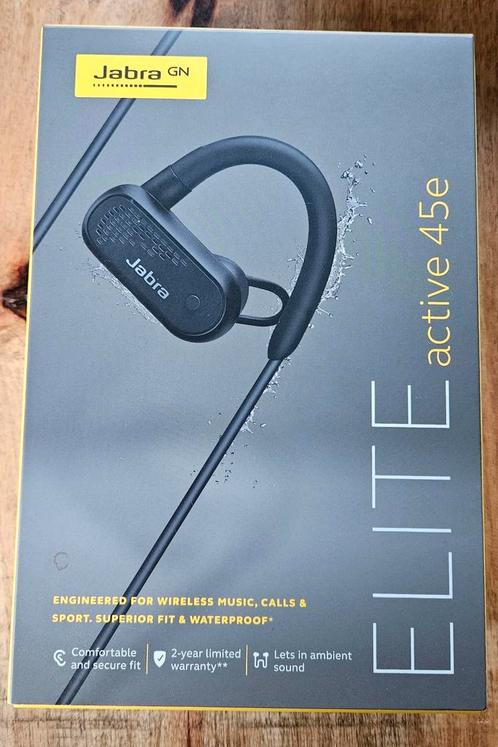 Jabra Elite Active 45e, TV, Hi-fi & Vidéo, Casques audio, Utilisé, Autres marques, Sans fil, Bluetooth, Enlèvement ou Envoi