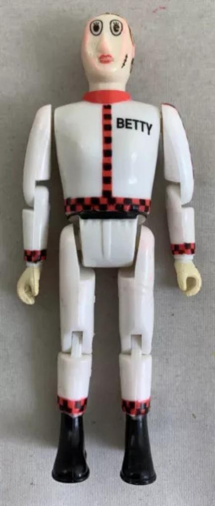 Incredible Crash Dummies Betty Tyco 1992 Vintage Figuur, Kinderen en Baby's, Speelgoed | Actiefiguren, Zo goed als nieuw, Verzenden