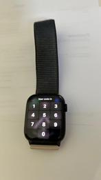 APPLE WATCH SERIE 9 GPS + CELLULAR 45 MM + 6 maand garantie, Handtassen en Accessoires, Smartwatches, Hoogte, Zwart, Apple Watch