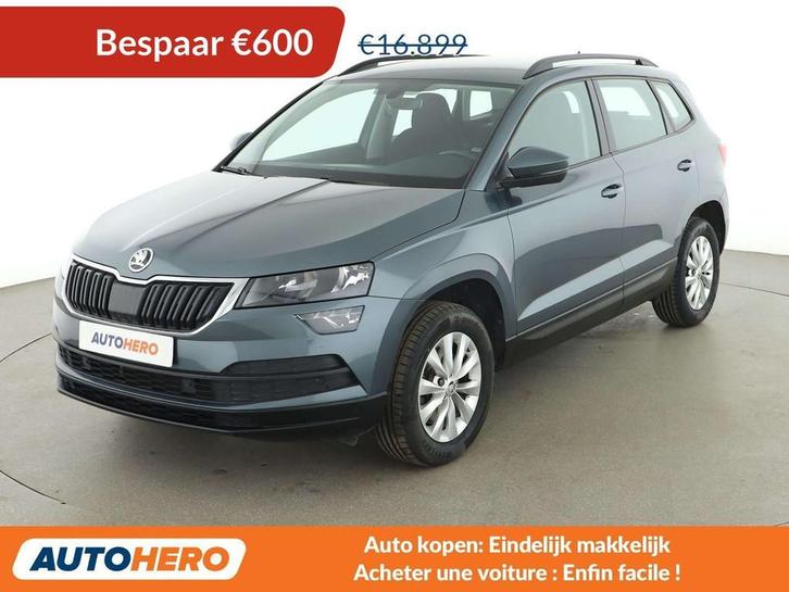 Skoda Karoq 1.5 TSI ACT Ambition (bj 2018), Auto's, Skoda, Te koop, Karoq, ABS, Achteruitrijcamera, Airbags, Airconditioning, Android Auto
