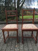 Deux anciennes chaises toutes restaurées, Antiquités & Art, Curiosités & Brocante