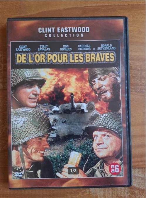 De l'or pour les braves - Brian G. Hutton - Clint Eastwood, Cd's en Dvd's, Dvd's | Actie, Gebruikt, Oorlog, Ophalen of Verzenden