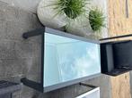 Mooie en stevige loungetafel / tuintafel, Ophalen, Zo goed als nieuw, Rechthoekig, Aluminium