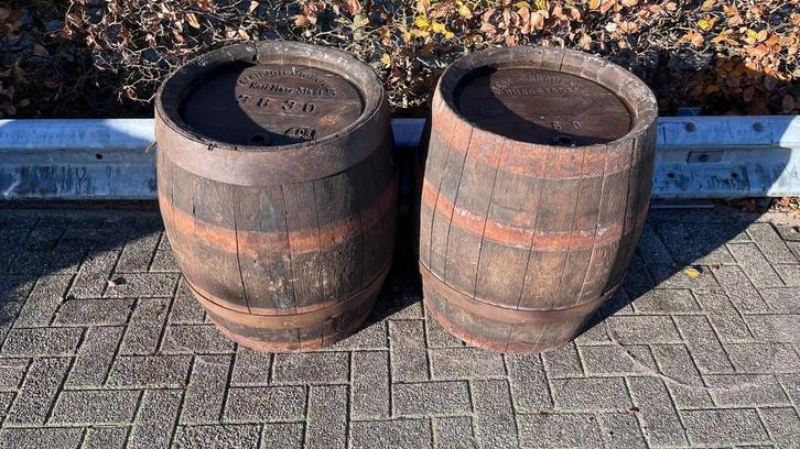 Oude houten biervaten Karl-Marx-Stadt, Collections, Marques de bière, Autres types, Autres marques, Enlèvement