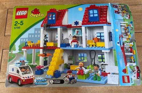 Hopital des enfants Duplo 5795, Enfants & Bébés, Jouets | Duplo & Lego, Utilisé, Duplo, Ensemble complet, Enlèvement