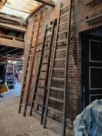 Houten ladders 2,5 & 3m, Doe-het-zelf en Bouw, Ladders en Trappen, Ophalen, Gebruikt, Ladder, 2 tot 4 meter