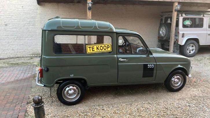 Renault R4 Oldtimer (1988), Autos, Renault, Particulier, Autres modèles, Essence, 3 portes, Boîte manuelle, Vert, Traction avant