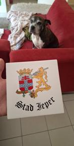 Pracht tegel STAD IEPER, Antiek en Kunst, Ophalen of Verzenden