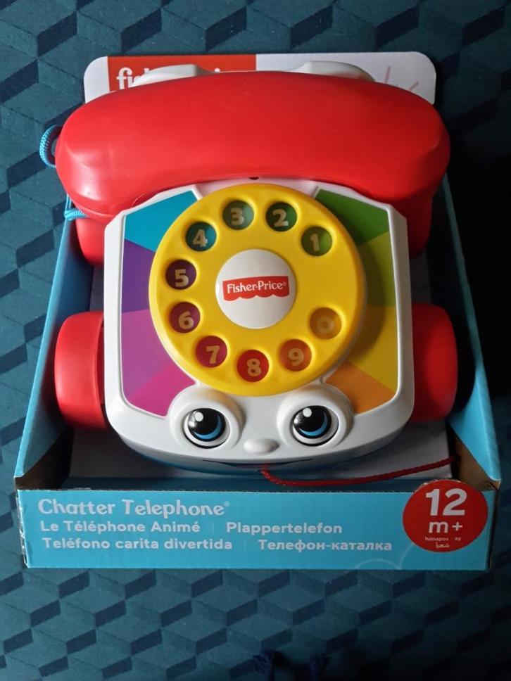 Splinternieuwe speelgoed telefoon van Fisher-Price in verp., Kinderen en Baby's, Speelgoed | Fisher-Price, Nieuw, Duw- of Trekspeelgoed
