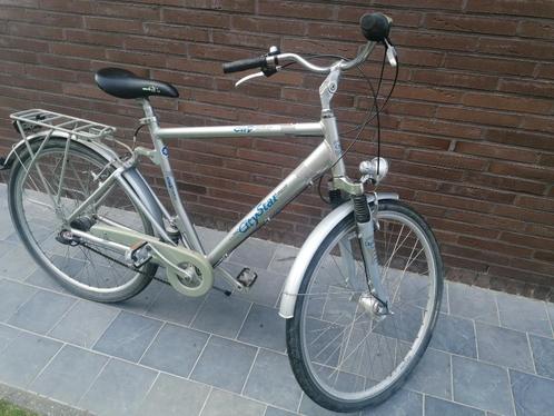 Stevige herenfiets in goede staat, Fietsen en Brommers, Fietsen | Heren | Herenfietsen, Versnellingen, Ophalen