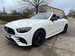Mercedes E53 AMG Turbo 4Matic+ cabrio MET 75.000km EN navi, Auto's, Mercedes-Benz, Automaat, 4 zetels, Cabriolet, Wit
