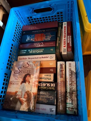 Groot lot leesboeken , 5 bakken beschikbaar voor biedingen