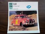 Saab, Volvo - Edito Service kaarten auto bouwperiode 1955-78, Verzamelen, Ophalen of Verzenden, Zo goed als nieuw, Auto's