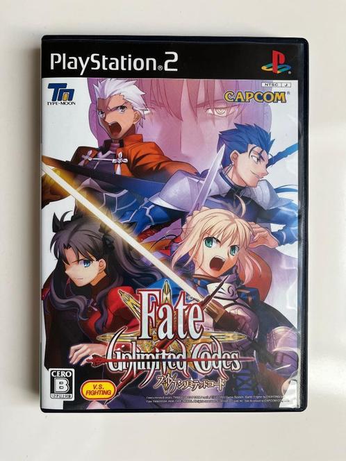 Fate/unlimited codes - Playstation 2 - NTSC-J, Games en Spelcomputers, Games | Sony PlayStation 2, Zo goed als nieuw, Vechten