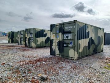 Container/ 20ft droge zeecontainer - Gebruikt en 1e  beschikbaar voor biedingen