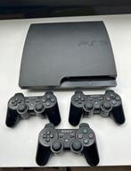 PlayStation 3, Ophalen of Verzenden, Zo goed als nieuw, Met 3 controllers of meer