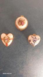 Drie prachtige Vintage pillen doosjes., Antiek en Kunst, Ophalen of Verzenden