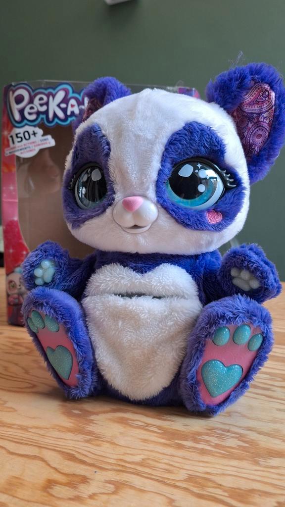 Peek-a-roo interactieve panda, Kinderen en Baby's, Speelgoed | Knuffels en Pluche, Ophalen of Verzenden