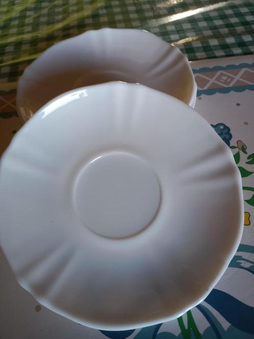 Retro vintage generfde bordjes ARCOPAL, Verzamelen, Retro, Overige typen, Ophalen of Verzenden