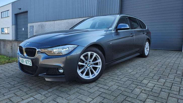 BMW 3 Serie * M pack * 163 pk * Euro 6B * Leder * 11/2015, Auto's, BMW, Bedrijf, Te koop, 3 Reeks, ABS, Airbags, Airconditioning