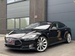 *** Tesla Model S 90 - 2014 - CCS - Garantie***, Automaat, Parkeersensor, Model S, Zwart