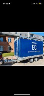 Gesloten aanhangwagen Hapert te koop met dakrek en ladder (n, Ophalen, Zo goed als nieuw