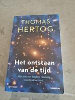 Het ontstaan van de tijd - Thomas Hertog, Boeken, Ophalen of Verzenden