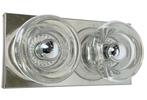 vintage wandlamp Cosack chrome glas, Ophalen, Huis en Inrichting