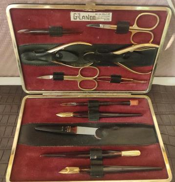 Gilance vintage manicureset  beschikbaar voor biedingen