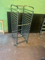 RVS regaalwagen / rolkar - bakkerskar, Ophalen, Inox Meubilair