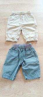 2 jongensbroeken maat 50 en 56, Kinderen en Baby's, Babykleding | Maat 56, Ophalen of Verzenden, Zo goed als nieuw, Jongetje, Broekje
